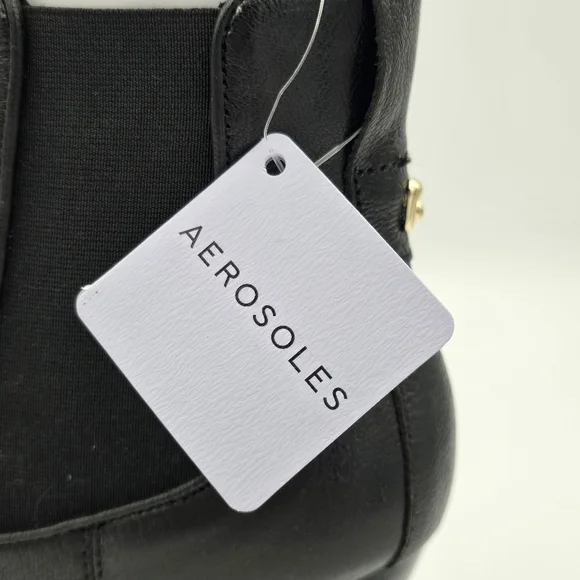 NWT AEROSOLES Lido Mid-Calf Pull-On Heeled Booties, Women's 11M - Picture 4 of 16